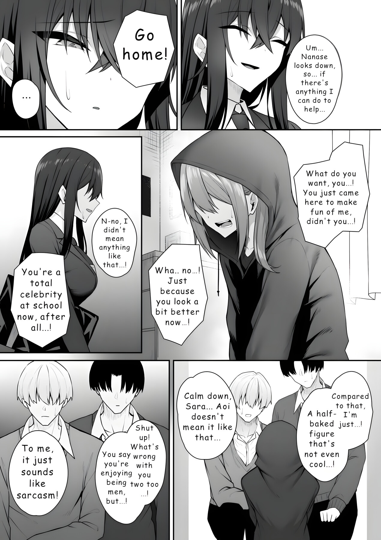 Hentai Manga Comic-The Gyaru and I Swapped Genders The Female Me and The New Boy-Read-26